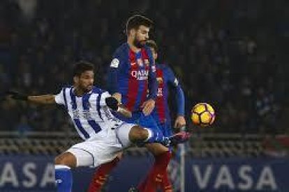 Piqué, jugador del Barça.