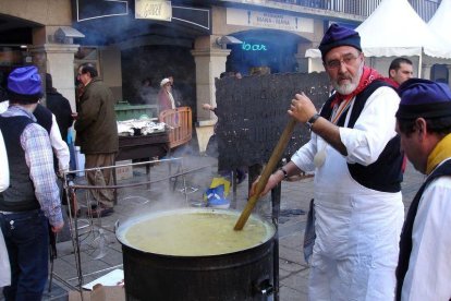 Imagen de una escudillada realizada en Andorra la Vieja.