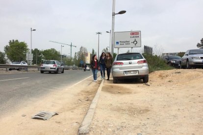 Los peatones reclaman un recorrido seguro entre el centro y SPiSP