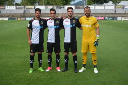 Los jóvenes seguirán evolucionando como jugadores del Nàstic.