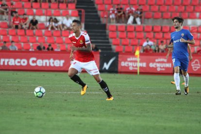 Maikel Mesa, durant el Nàstic-Almeria.