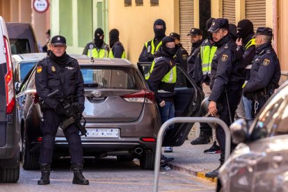 La Policía Nacional detuvo al presunto colaborador de Dáesh este lunes.