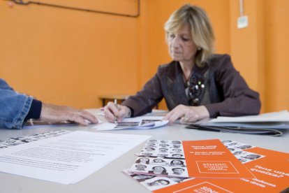 L'equip del Síndic ha estat aquest matí al Centre Cívic de Torreforta parlant amb els veïns.