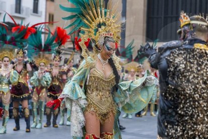 Arribada del Rei Carnestoltes i la Concubina