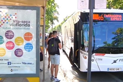 Imagen de un autobus de Vila-seca