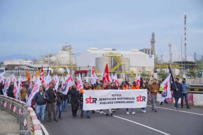 Un momento de la marcha.