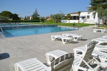 Piscina municipal d'estiu de Móra d'Ebre.