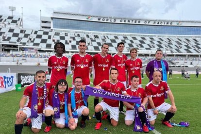 El Nàstic Genuine completa el triangular de Orlando con medalla