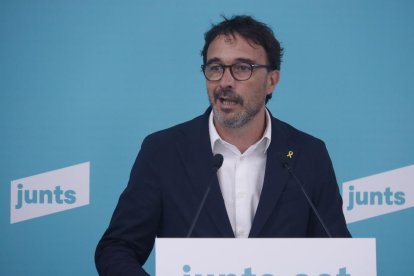 Rueda de prensa del portavoz de JxCat, Josep Rius.