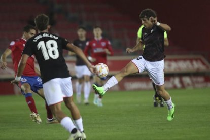 Luís Bilbao i Unai Gómez són dues peces clau de l'atac del Bilbao Athletic.