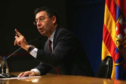 El presidente del FC Barcelona, Josep Maria Bartomeu.