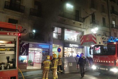 L'incendi al carrer Unió