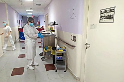 La planta de medicina interna de l'hospital de Figueres.