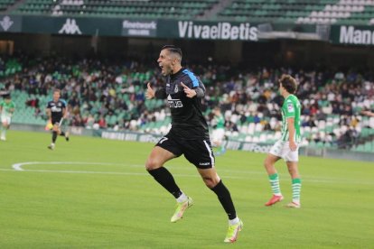 L'últim partit que va jugar el davanter amb la samarreta grana va ser contra el 4-0 contra l'Ibiza