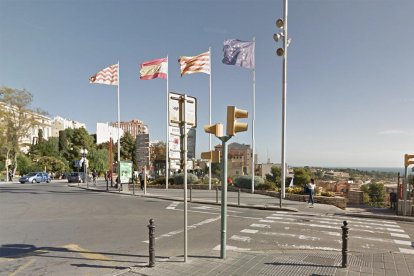 Imagen de archivo de la plaza de la Unesco de Tarragona.