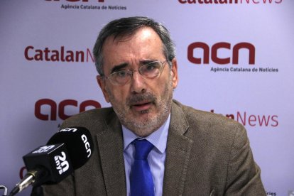 El presidente del Senado y candidato del PSC a la cámara alta, Manuel Cruz.