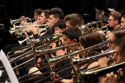 Imatge de la Banda Simfònica de la Diputació de Tarragona.