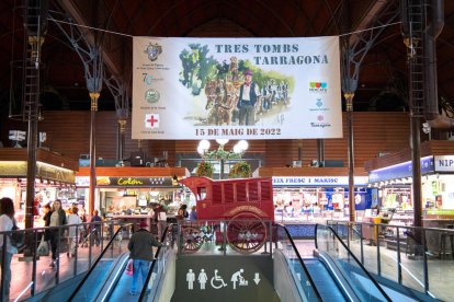 Al Mercat Central es pot visitar una exposició dels carros que s'utilitzaven per abastir d'aliments a la ciutat.