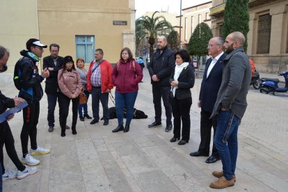 Imagen de la presentación de la presentación de la «Volta Solidària per les Malalties Rares» en Reus