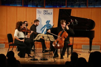 El certamen s'ha estrenat aquest dissabte al vespre a l'Auditori Pau Casals.