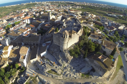 Imatge del Castell de Santa Creu de Calafell.