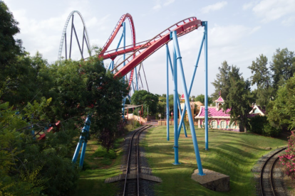 Imagen del interior del parque temático.