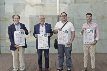 Imagen de la presentación del festival de música, ayer.