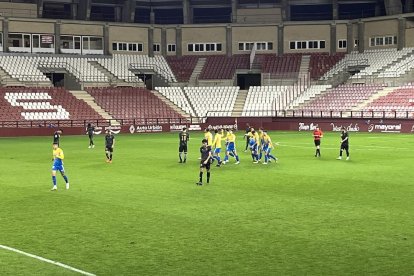 El Nàstic guanya amb comoditat al Racing Rioja i passa de ronda (0-2)