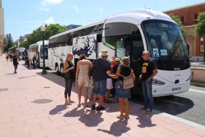 L'ANC de Tarragona ha omplert quatre busos per anar a la manifestació de Barcelona.