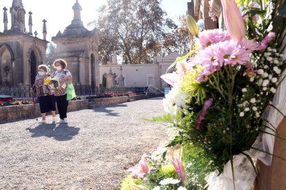 Imatge d'arxiu del Cementiri de Tarragona durant el dia de Tots Sants, l'1 de novembre de 2020.