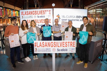 La presentacio de la cursa s'ha fet al Mercat Central.