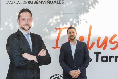 Imatge de Rubén Viñuales, qui enceta la precampanya electoral.