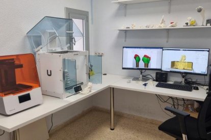 Imatge del laboratori 3D Atmosfera de l'Hospital de Tortosa Verge de la Cinta.