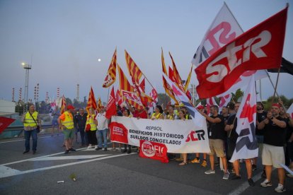 La vaga ha començat aquest divendres i s'allargarà fins diumenge.