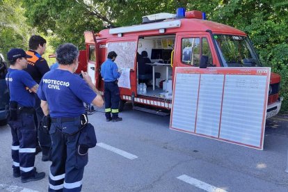 Dispositiu de recerca de la persona desapreguda a Tarragona.