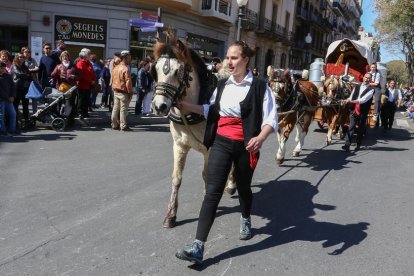 Imatge de la celebració dels Tres Tombs al 2019