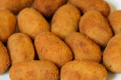 Imatge d'unes croquetes.