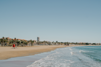 Imatge d'arxiu de la platja de Cambrils.