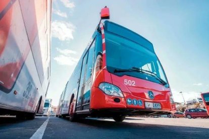 Varios buses han aparecido pintados y otros han sufrido llençament de huevos mientras circulaban.