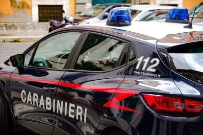 Imatge d'arxiu d'un vehicle dels carabinieri.