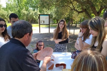 Imatge d'activitats durant el festival de recreació històrica romana Tarraco Viva.