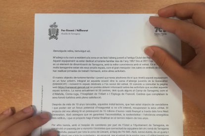 El alcalde ha enviado la carta a los vecinos de la zona de Llevant.