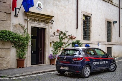 Imatge d'arxiu d'un vehicle dels Carabinieri.