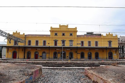 Imagen de la estación de trenes de Valls.