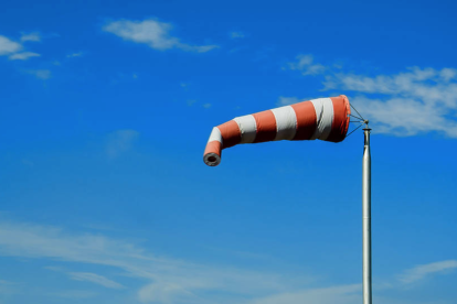 Imagen de una manguera de viento.