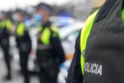 Imatge d'arxiu d'una patrulla de Policia Local.