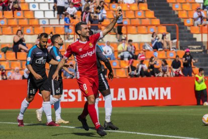 Pedro del Campo fue el encargado de abrir la lata contra el Linense y dio la última victoria.