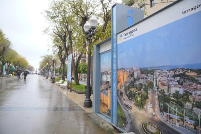 Oficina del Patronat de Turisme, inaugurada recentment a la Rambla Nova.