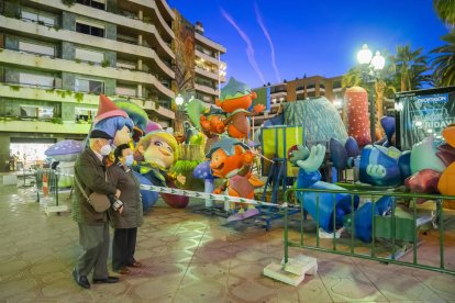 Imatge d'arxiu de 'El Jardí Màgic' que El Corte Inglés va instal·lar per les festes de Nadal a Tarragona.