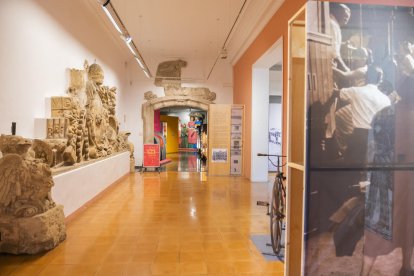 L'entrada del Museu d'Art i Història serà més amable després de les reformes.